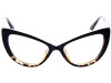 Throw in the Vowel Oversized Cat-Eye Reading Glasses