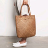 Rattan Woven Handmade Knitted Straw Beach Bag