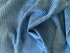 Blue Velvet Upholstery Fabric by the yard / Geometric Velvet fabric / Delft Blue Home Decor Velvet Fabric by the Yard