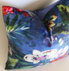 Evening Orchids Velvet Decorative Pillow Cover or Euro Sham
