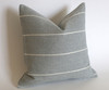 Outdoor Pillow Cover / Dark Blue Pillow Cover / Patio Pillow / Outdoor Cushion / Patio Decor / Pool Decoration / Coastal Pillow Cover