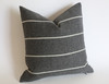 Outdoor Pillow Cover / Dark Blue Pillow Cover / Patio Pillow / Outdoor Cushion / Patio Decor / Pool Decoration / Coastal Pillow Cover