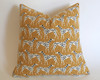 Mustard Dalmatian Pillow Cover / Mid Century Modern Dog Print Pillow Cover Mustard Dalmatian Pillow Cover / Mid Century Modern Dog Print Pillow Cover