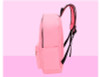 4pcs/set Women Backpack - Cat Printing Canvas School Bags For Girls