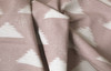 Boho Mauve Upholstery Fabric by the yard / Home Decor Fabric / Desert Upholstery Fabric / Medium weight fabric / Pink Mudcloth Fabric