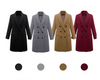 Long woolen coat wool coat in windbreaker Long woolen coat wool coat in windbreaker