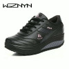 2018 NEW Women Sneakers Wedges Platform Body Shaping Shoes Shape Ups Fitness Shoes Slimming Swing For Female weightlifting shoes