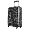 Couples graffiti board chassis 20-inch trolley Caster women suitcase wheels rolling Luggage travel luggage case valise bagages