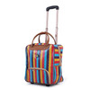 Women Trolley Luggage Rolling Suitcase Casual Stripes Rolling Case Travel Bag on Wheels Luggage Suitcase with Wheels