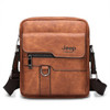 Luxury Brand Men Messenger Bags Crossbody Business Casual Handbag Male Spliter Leather Shoulder Bag Large Capacity