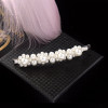 MYHFKK2019 hot fashion headwear Pearl Hair Clip Snap Hair Barrette Stick Hairpin Hair female hair jewelry inlaid hairpin FJ011