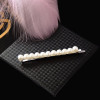 MYHFKK2019 hot fashion headwear Pearl Hair Clip Snap Hair Barrette Stick Hairpin Hair female hair jewelry inlaid hairpin FJ011
