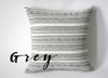 26x26 Pillow Cover +9 More Sizes / Choose Size in Dropdown / Navy Euro Sham 26x26 / Navy Blue Throw Pillows / 26 x 26 Pillow Cover / Grey or Navy
