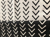Mudcloth Upholstery Fabric by the yard / Home Decor Fabric / Cotton Upholstery Fabric / Heavy weight fabric / White Mudcloth Fabric