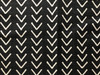 Mudcloth Upholstery Fabric by the yard / Home Decor Fabric / Cotton Upholstery Fabric / Heavy weight fabric / White Mudcloth Fabric