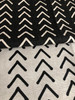 Mudcloth Upholstery Fabric by the yard / Home Decor Fabric / Black Upholstery Fabric / Heavy weight fabric / Black Mudcloth Fabric
