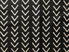 Mudcloth Upholstery Fabric by the yard / Home Decor Fabric / Black Upholstery Fabric / Heavy weight fabric / Black Mudcloth Fabric