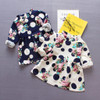 Baby Girl Long Sleeve Dot Floral