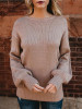 Open Back Bow Sweater