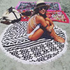 Round Beach Towel With Tassel 1