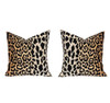 Velvet Leopard Pillow / Animal Pillow Cover / Velvet Cheetah Pillow / Hollywood Regency Pillow cover