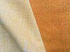 7 yards Orange upholstery fabric / Orange Linen / Woven Orange Fabric / Heavy weight Upholstery material
