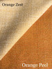 7 yards Orange upholstery fabric / Orange Linen / Woven Orange Fabric / Heavy weight Upholstery material