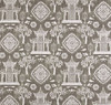 Red Pagoda fabric by the Yard / Linen upholstery fabric / Linen Home Decor Fabric / Chinoiserie Upholstery Fabric / Asian Home Fabric