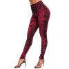 2020 Women Gym Leggings Faux Denim Jeans Leggings Pocket Printing Leggings Casual High Waist Pencil Pants Plus Pants