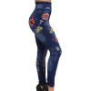 Laamei Fashion Slim Women Leggings Floral Print Pencil Faux Denim Jeans Leggings Casual Women Clothing Plus Size Pencil Pants Laamei Fashion Slim Women Leggings Floral Print Pencil Faux Denim Jeans Leggings Casual Women Clothing Plus Size Pencil Pants