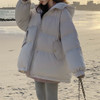 2020 Korean Style Hooded Winter Jacket Women Fashion Women's Winters Coats Thick Cotton Parka Oversize Loose Jackets