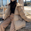 2020 Korean Style Hooded Winter Jacket Women Fashion Women's Winters Coats Thick Cotton Parka Oversize Loose Jackets