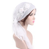 Fashion Flower Women Muslim Turban Cotton Head Wrap Hat Chemo Cap Headscarf Fashion Flower Women Muslim Turban Cotton Head Wrap Hat Chemo Cap Headscarf