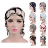 Fashion Printed Women Muslim Elastic Turban Cotton Hat Head Wrap Chemo Cap Fashion Printed Women Muslim Elastic Turban Cotton Hat Head Wrap Chemo Cap