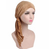 Fashion Women Wrinkle Long Turban Cap Head Wrap Chemo Hat Beanie Muslim Hijab Fashion Women Wrinkle Long Turban Cap Head Wrap Chemo Hat Beanie Muslim Hijab
