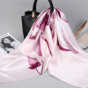 Women Fashion Kerchief Silk Satin Neck Scarf Print Hijab Scarfs Square Shawls Wraps Women Fashion Kerchief Silk Satin Neck Scarf Print Hijab Scarfs Square Shawls Wraps