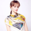 Women Fashion Kerchief Silk Satin Neck Scarf Print Hijab Scarfs Square Shawls Wraps Women Fashion Kerchief Silk Satin Neck Scarf Print Hijab Scarfs Square Shawls Wraps