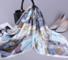 Women Fashion Kerchief Silk Satin Neck Scarf Print Hijab Scarfs Square Shawls Wraps Women Fashion Kerchief Silk Satin Neck Scarf Print Hijab Scarfs Square Shawls Wraps