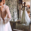 Summer Wedding Dresses Long Sleeves Backless