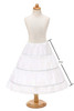 Crinoline Kids Child White Petticoat For Flower Girl Wedding Accessories