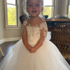 Lace Flower Girl Dresses with Long Train