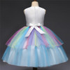 Flower Girl Dresses Rainbow Color Celebrity Dresses Girl