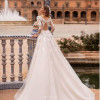 Wedding Dress Sexy Backless Long Sleeves