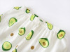 Cotton Pajama 2 Pcs with Avocado Printed