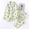 Cotton Pajama 2 Pcs with Avocado Printed