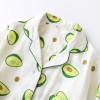 Cotton Pajama 2 Pcs with Avocado Printed