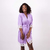 Cotton Lace Queen Robe