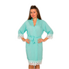 Cotton Lace Queen Robe