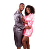 Satin Men's and Women's Robes Set with Customization