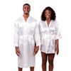 Satin Men's and Women's Robes Set with Customization